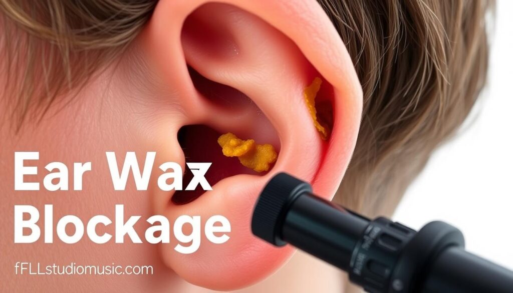 identify ear wax blockage