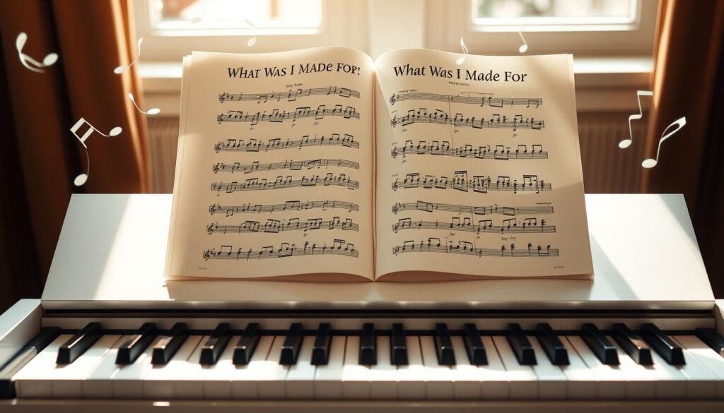 what was I made for piano chords what was I made for piano chords