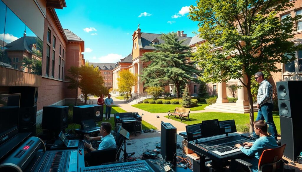 best colleges with music production majors