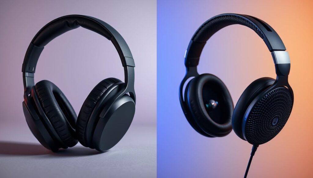 closed-back headphones vs open-back